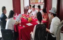 子良鎮張書記赴湖南東環環?？萍加邢薰具M行調研指導工作